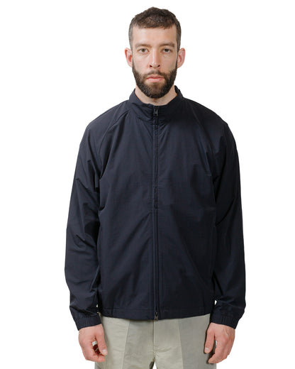 Norse Projects Korso Travel Light Harrington Jacket Dark Navy model front