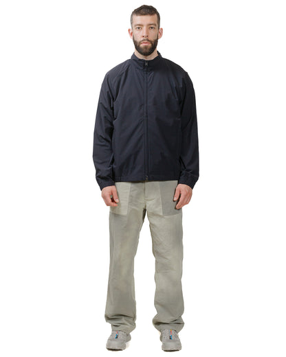 Norse Projects Korso Travel Light Harrington Jacket Dark Navy model full