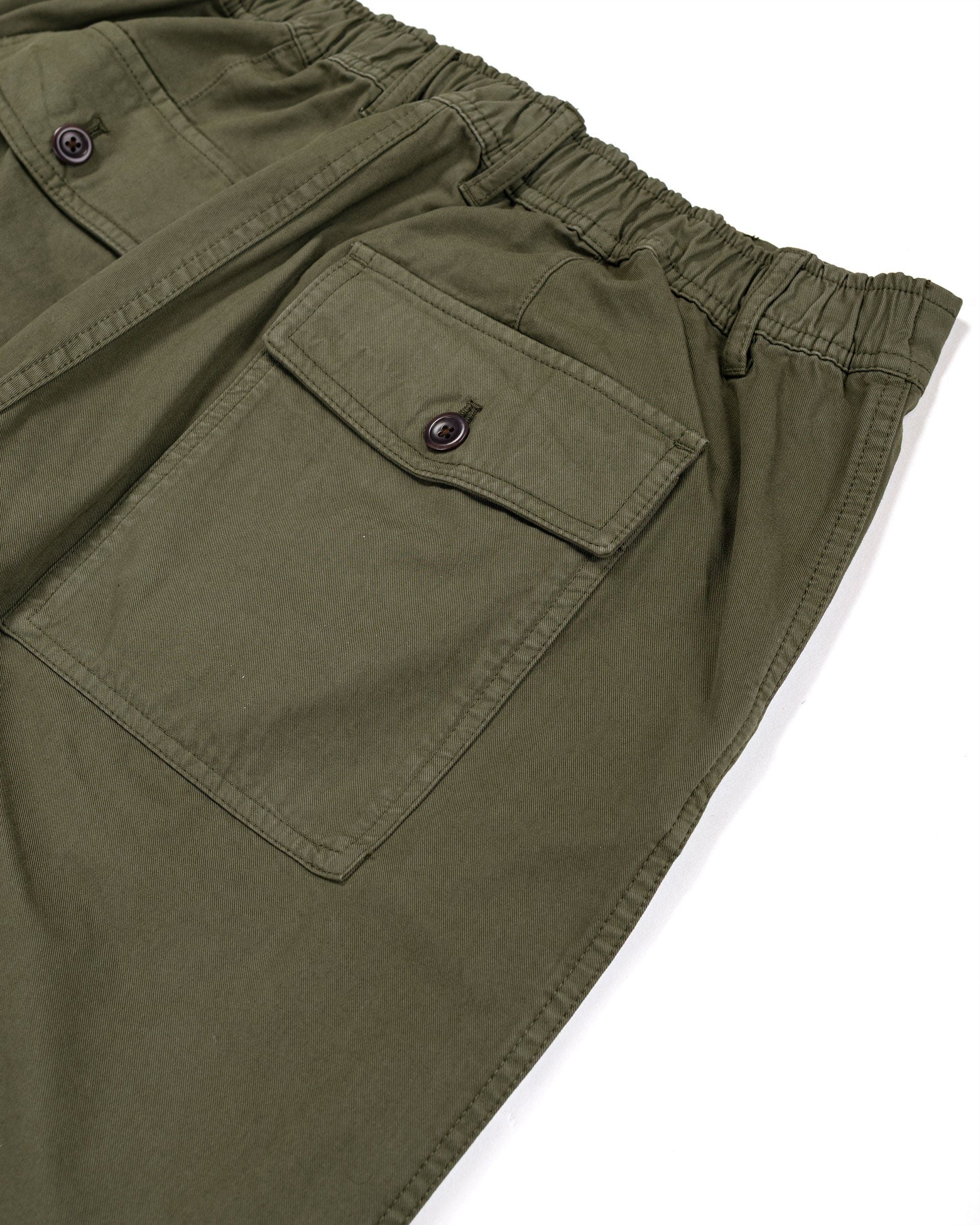 Norse Projects Kvitfjell Relaxed Cotton Twill Pant Olive Night