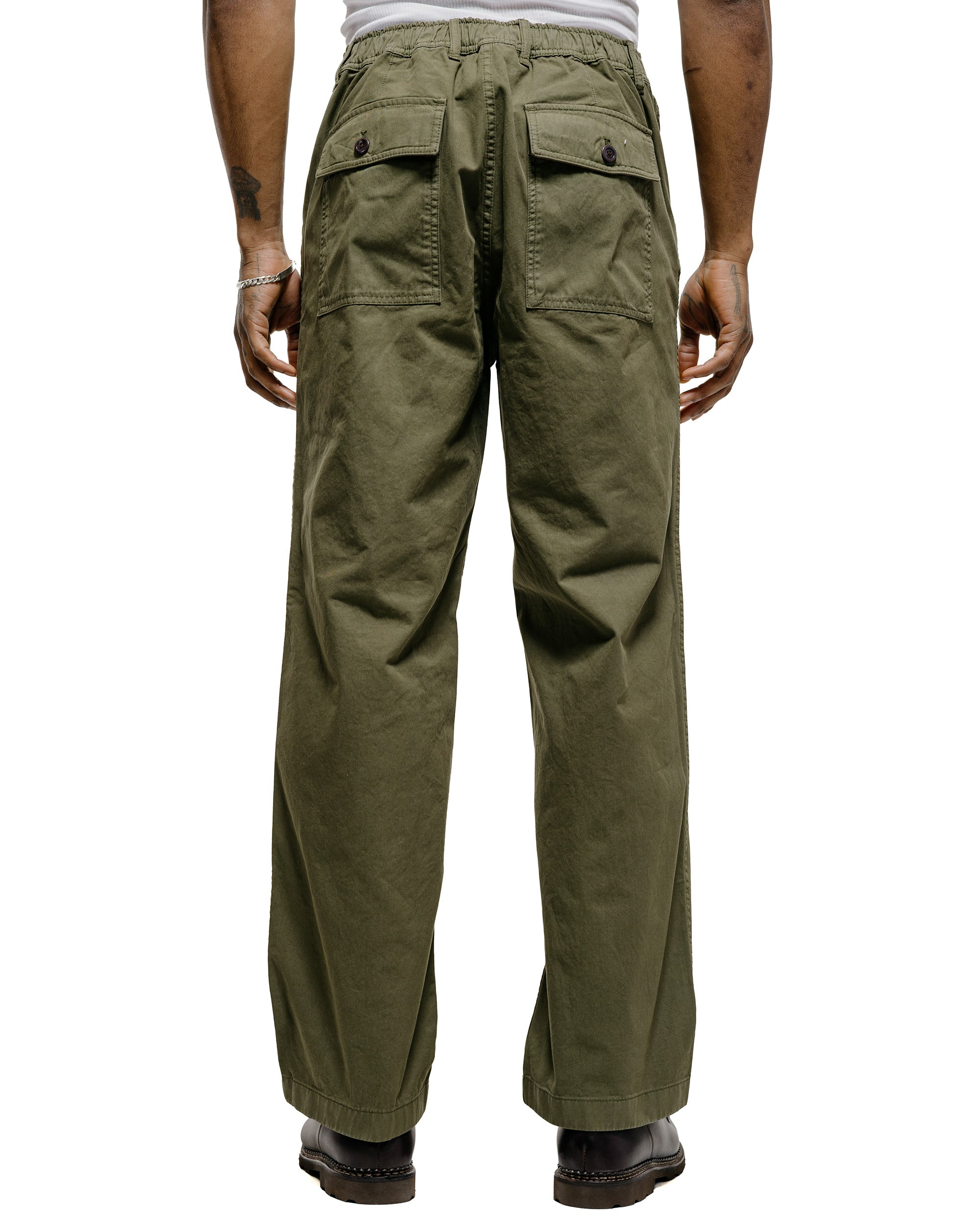 Norse Projects Kvitfjell Relaxed Cotton Twill Pant Olive Night