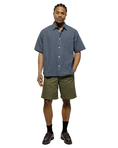 lost & found Norse Projects Norse Projects Kvitfjell Relaxed Cotton Twill Short Olive Night