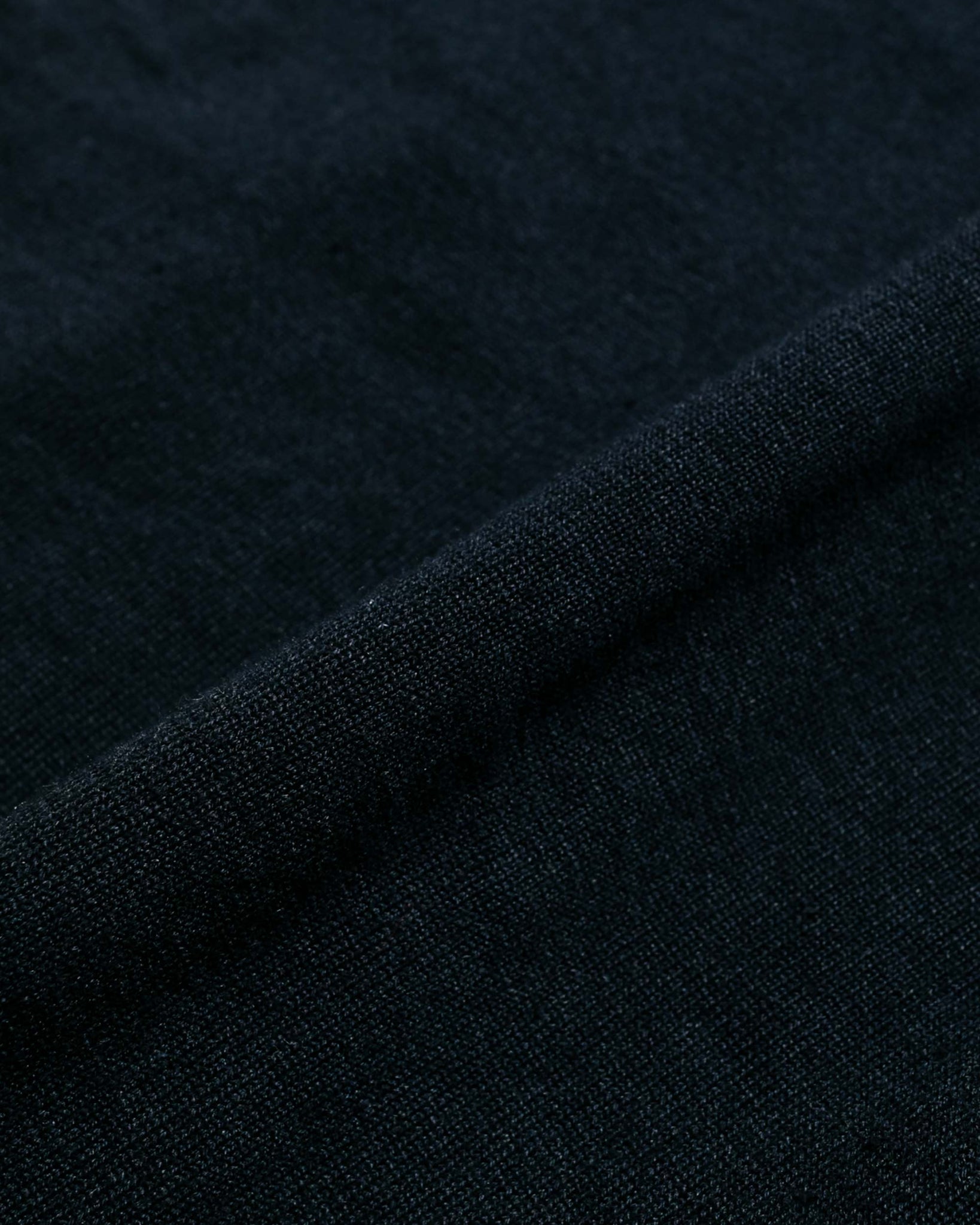 Norse Projects Leif Cotton Linen Polo Dark Navy fabric
