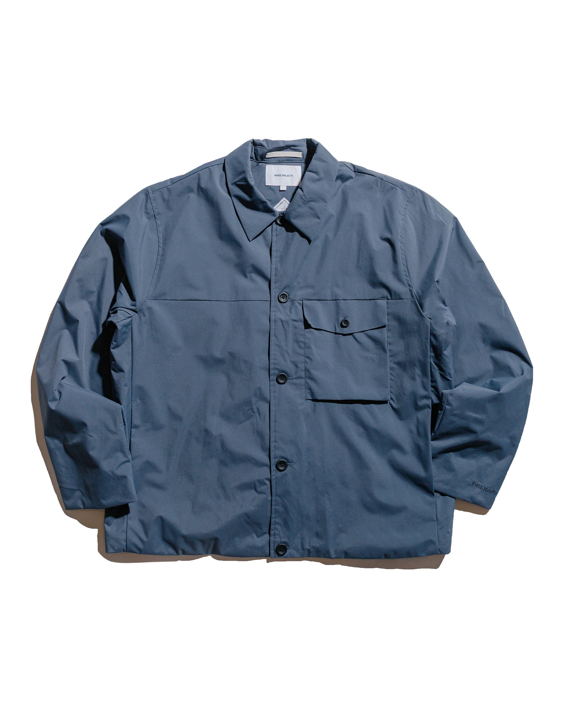 Norse Projects Marcus Windstopper Overshirt Graphite