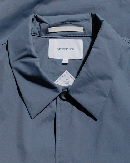 Norse Projects Marcus Windstopper Overshirt Graphite
