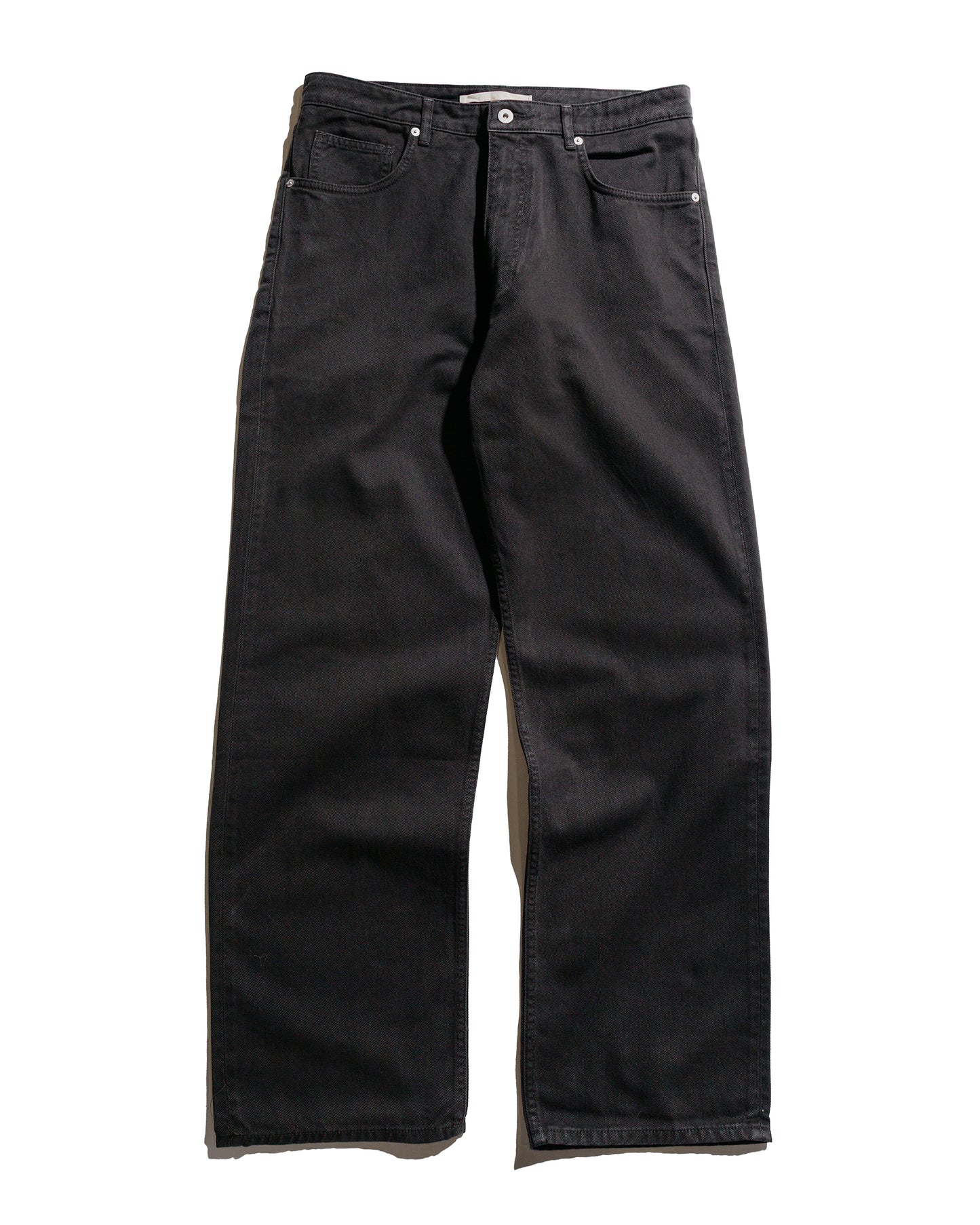 Norse Projects Mogens Relaxed 5 Pocket Heavy Twill Black