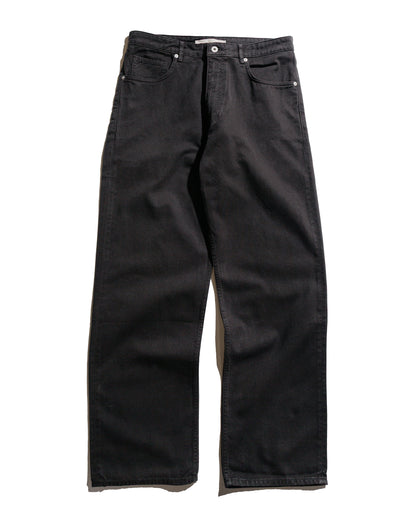 Norse Projects Mogens Relaxed 5 Pocket Heavy Twill Black