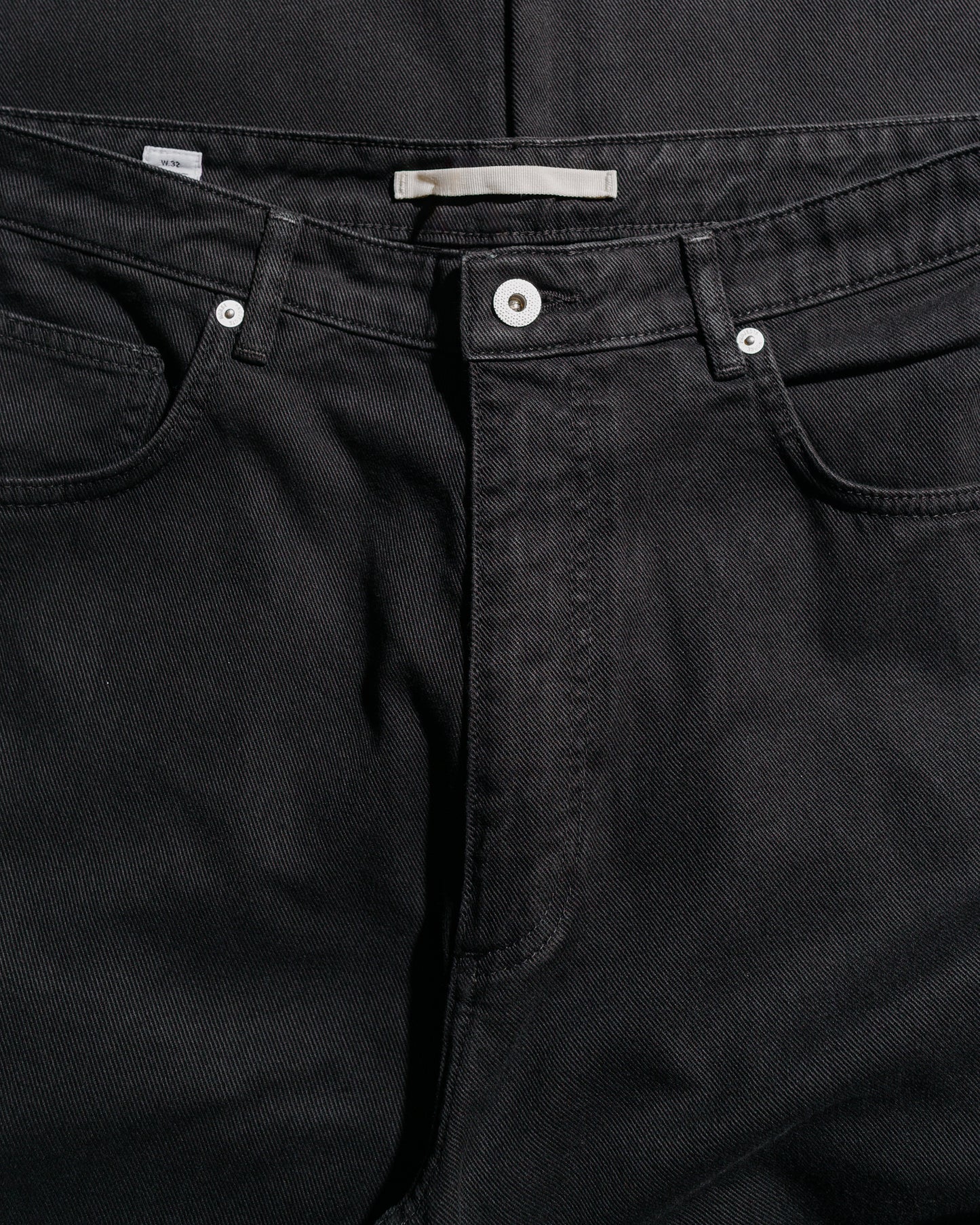 Norse Projects Mogens Relaxed 5 Pocket Heavy Twill Black