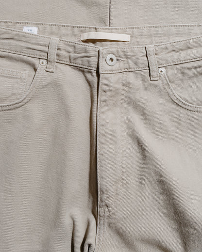 Norse Projects Mogens Relaxed 5 Pocket Heavy Twill Clay