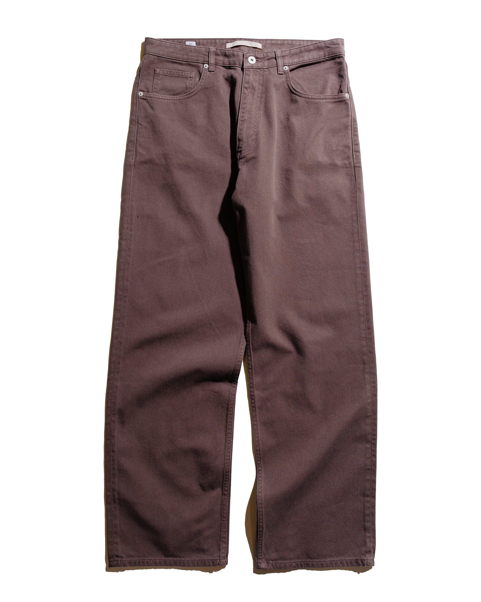 Norse Projects Mogens Relaxed 5 Pocket Heavy Twill Seal Brown