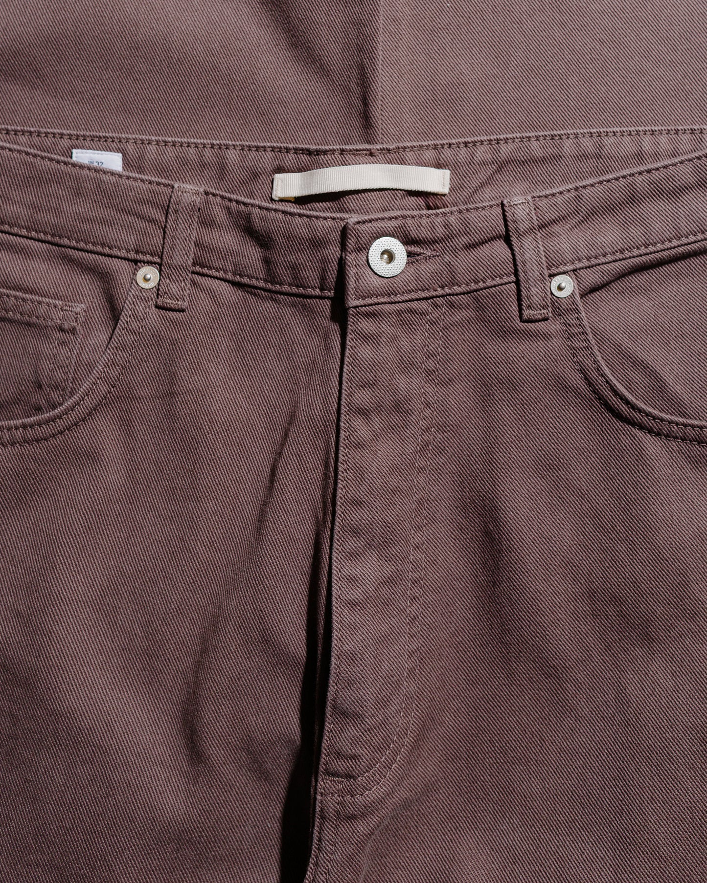 Norse Projects Mogens Relaxed 5 Pocket Heavy Twill Seal Brown