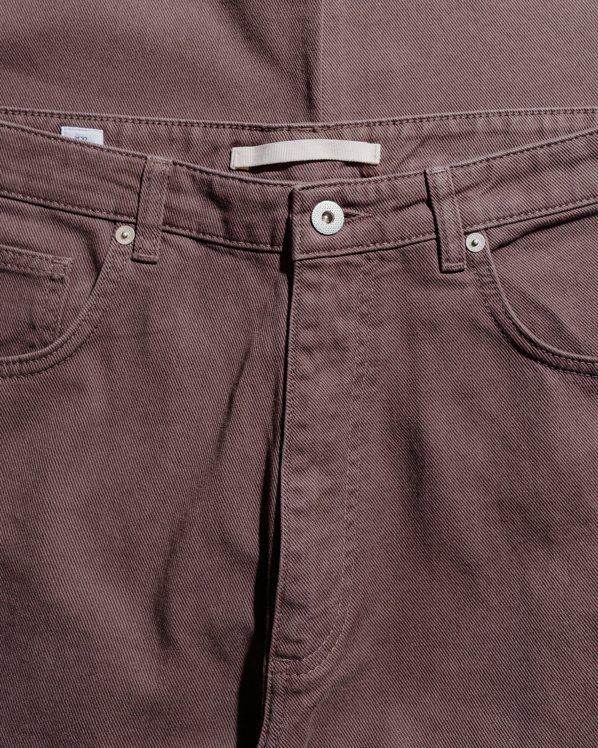 Norse Projects Mogens Relaxed 5 Pocket Heavy Twill Seal Brown
