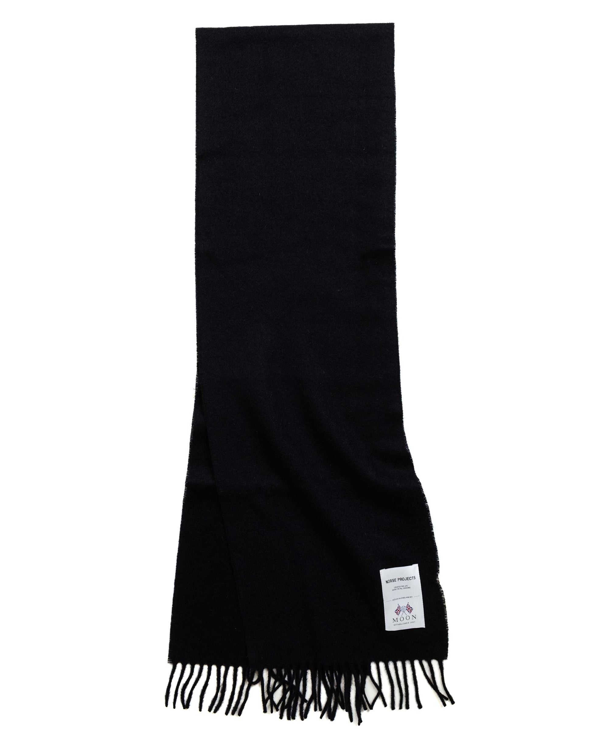 Norse Projects Moon Lambswool Scarf Dark Navy