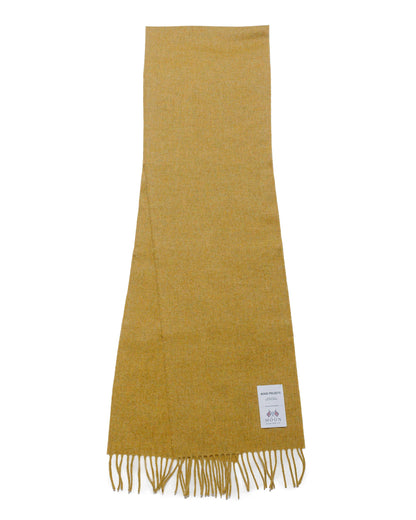 Norse Projects Moon Lambswool Scarf Facade Yellow