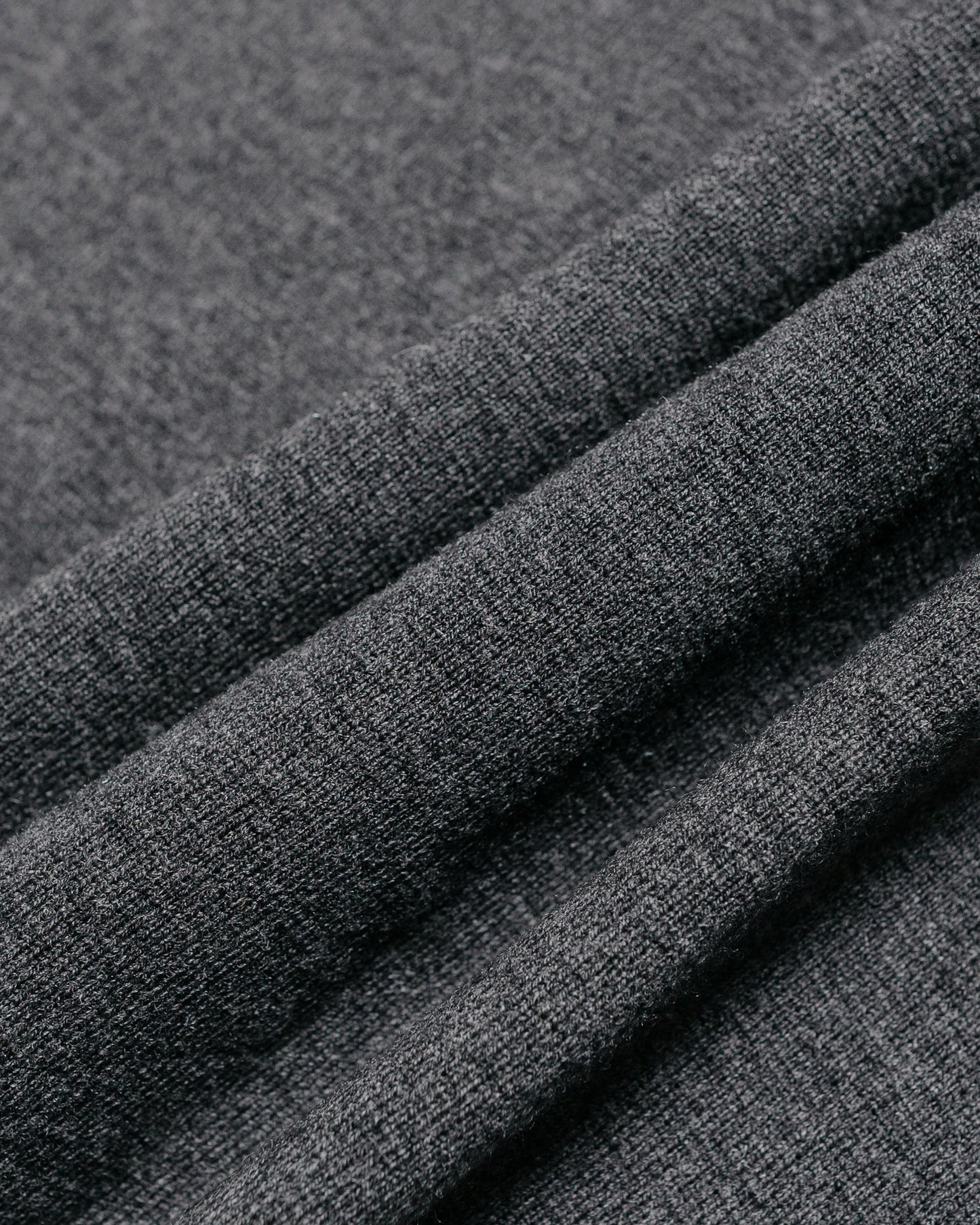 Norse Projects Nicolai Merino Cotton Milano Jacket Dark Grey Melange fabric