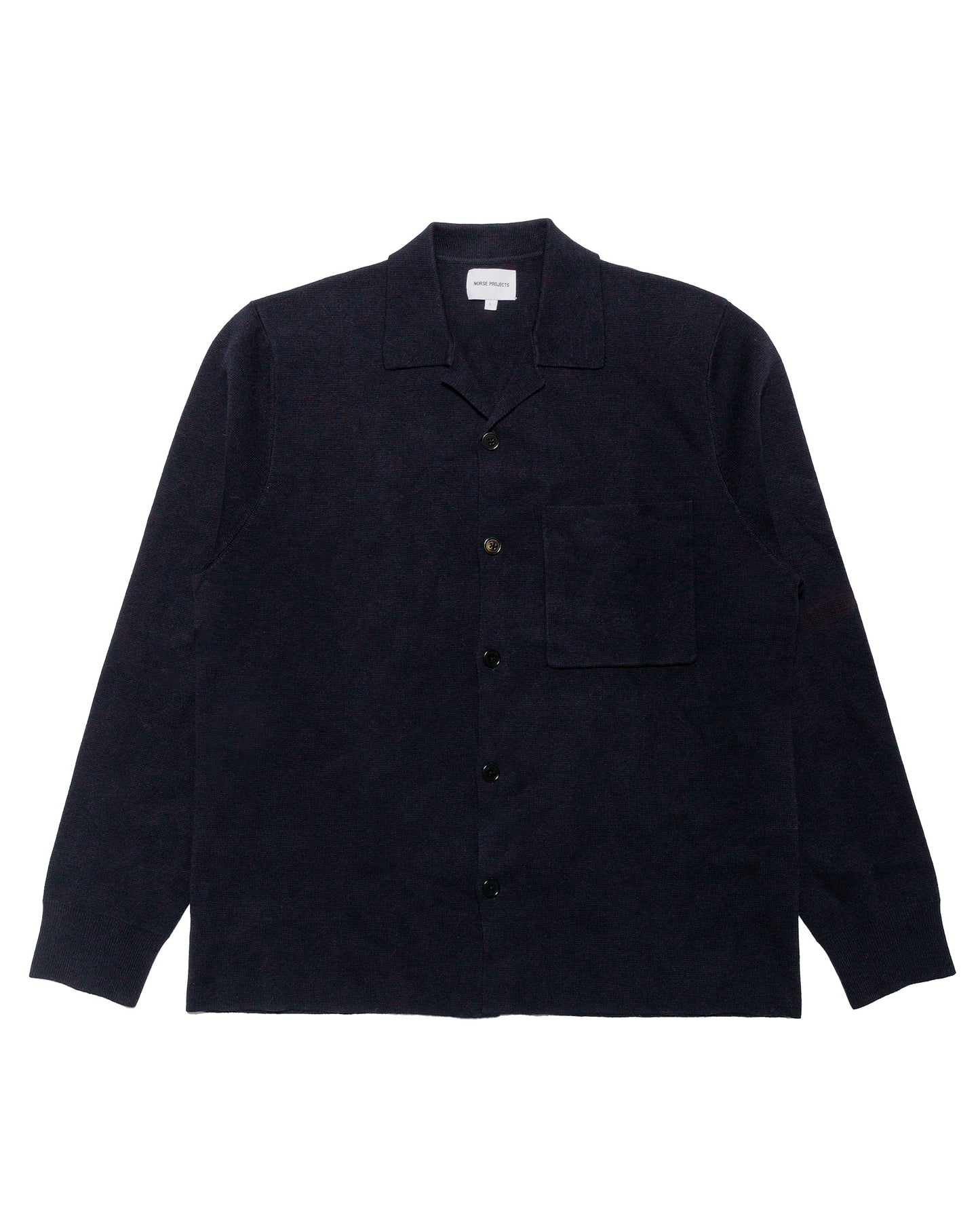 Norse Projects Nicolai Merino Cotton Milano Jacket Dark Navy