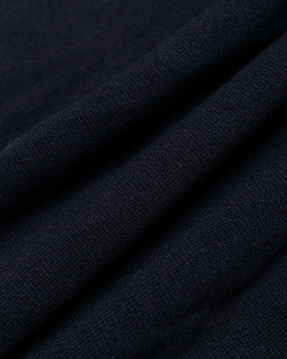 Norse Projects Nicolai Merino Cotton Milano Jacket Dark Navy fabric