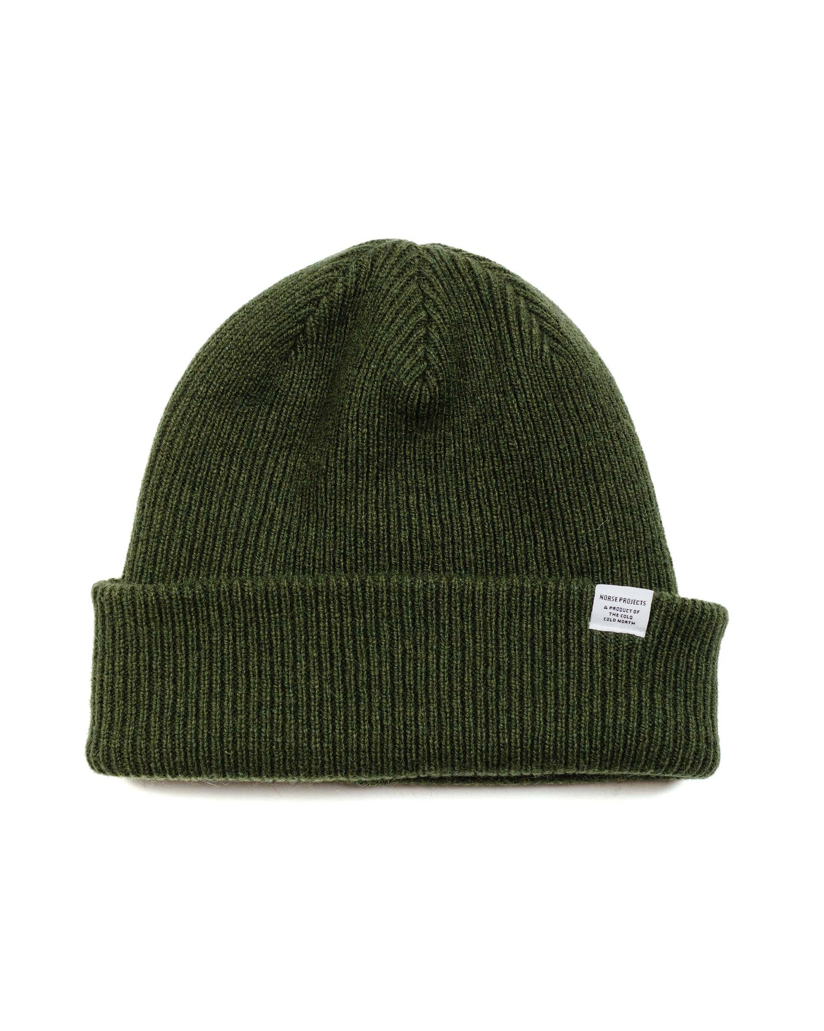 Norse Projects Norse Beanie Army Green