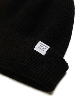 Norse Projects Norse Beanie Black Fabric