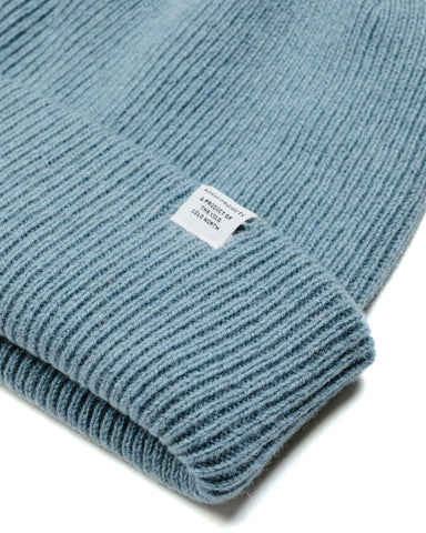 Norse Projects Norse Beanie Light Stone Blue