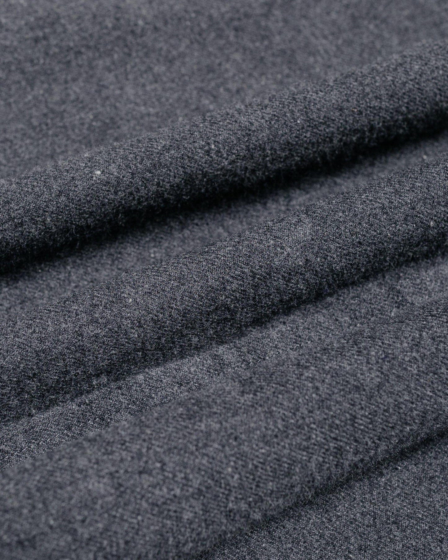 Norse Projects Osvald Flannel Shirt Charcoal Melange fabric