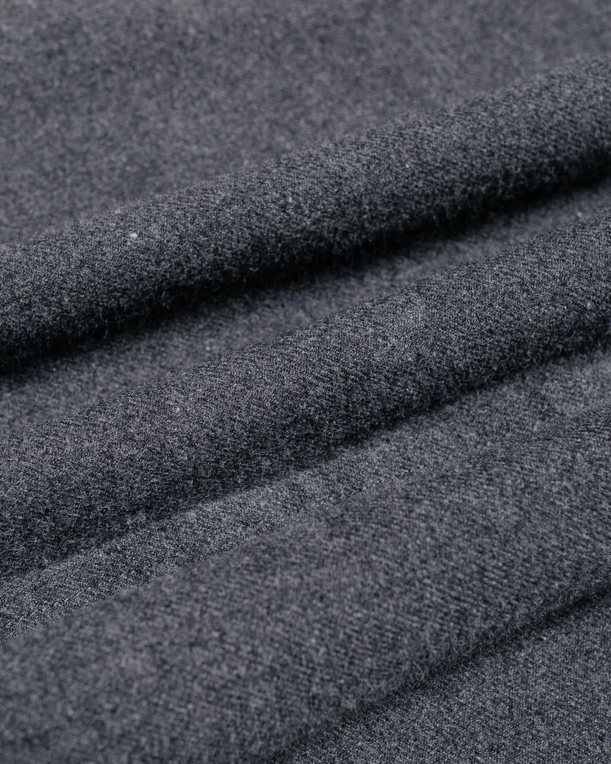 Norse Projects Osvald Flannel Shirt Charcoal Melange fabric