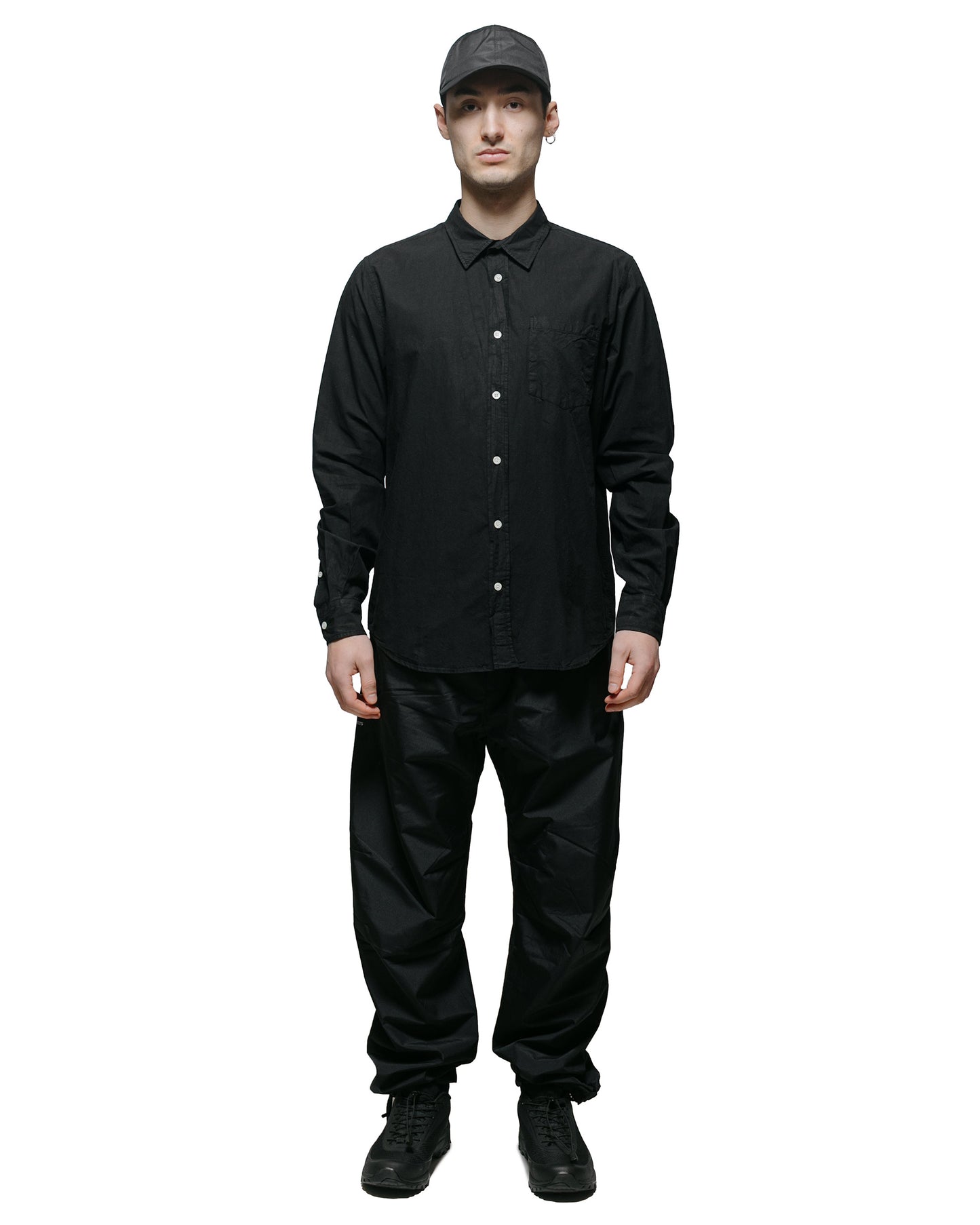 Norse Projects Osvald Tencel Black model full