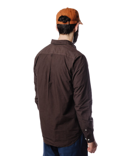 Norse Projects Osvald Tencel Espresso Model Rear