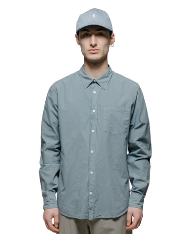 Norse Projects Osvald Tencel Light Stone Blue
