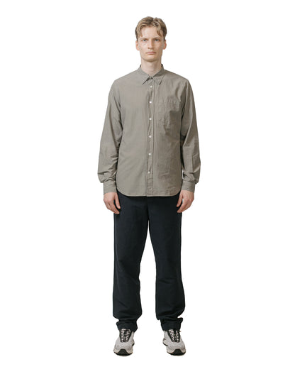 Norse Projects Osvald Tencel Mid Khaki model full