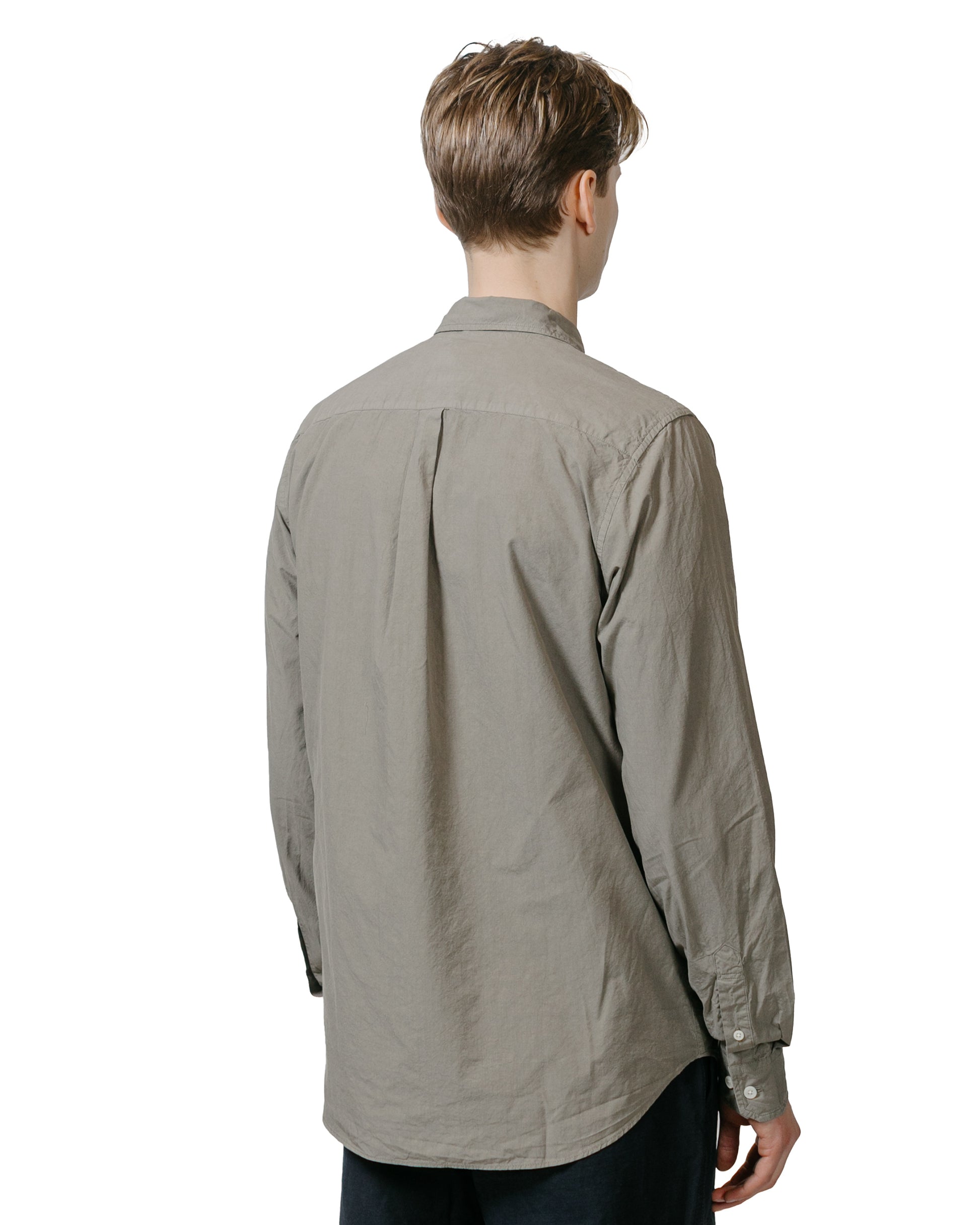 Norse Projects Osvald Tencel Mid Khaki model back