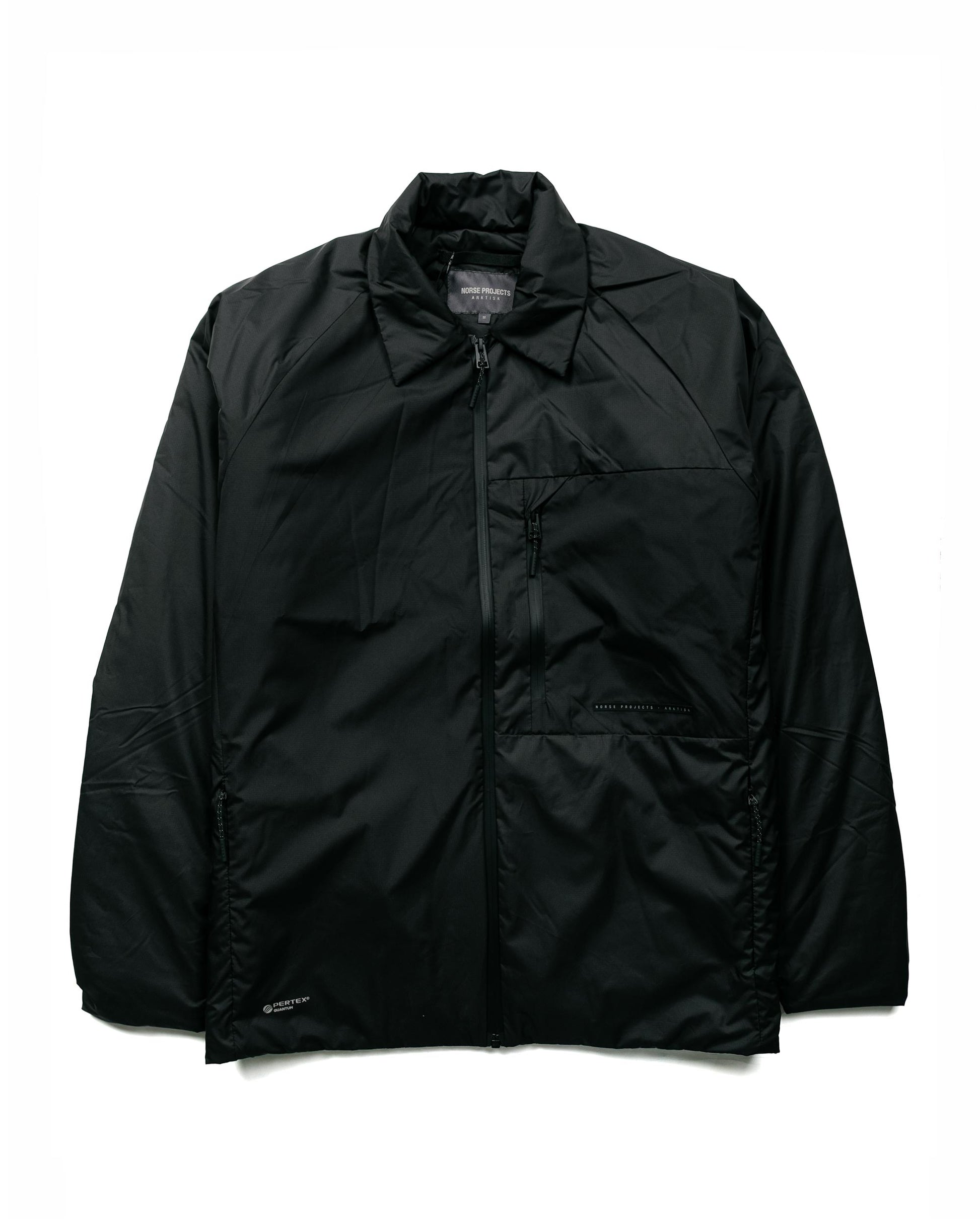 Norse Projects Pertex Quantum Midlayer Shirt Black