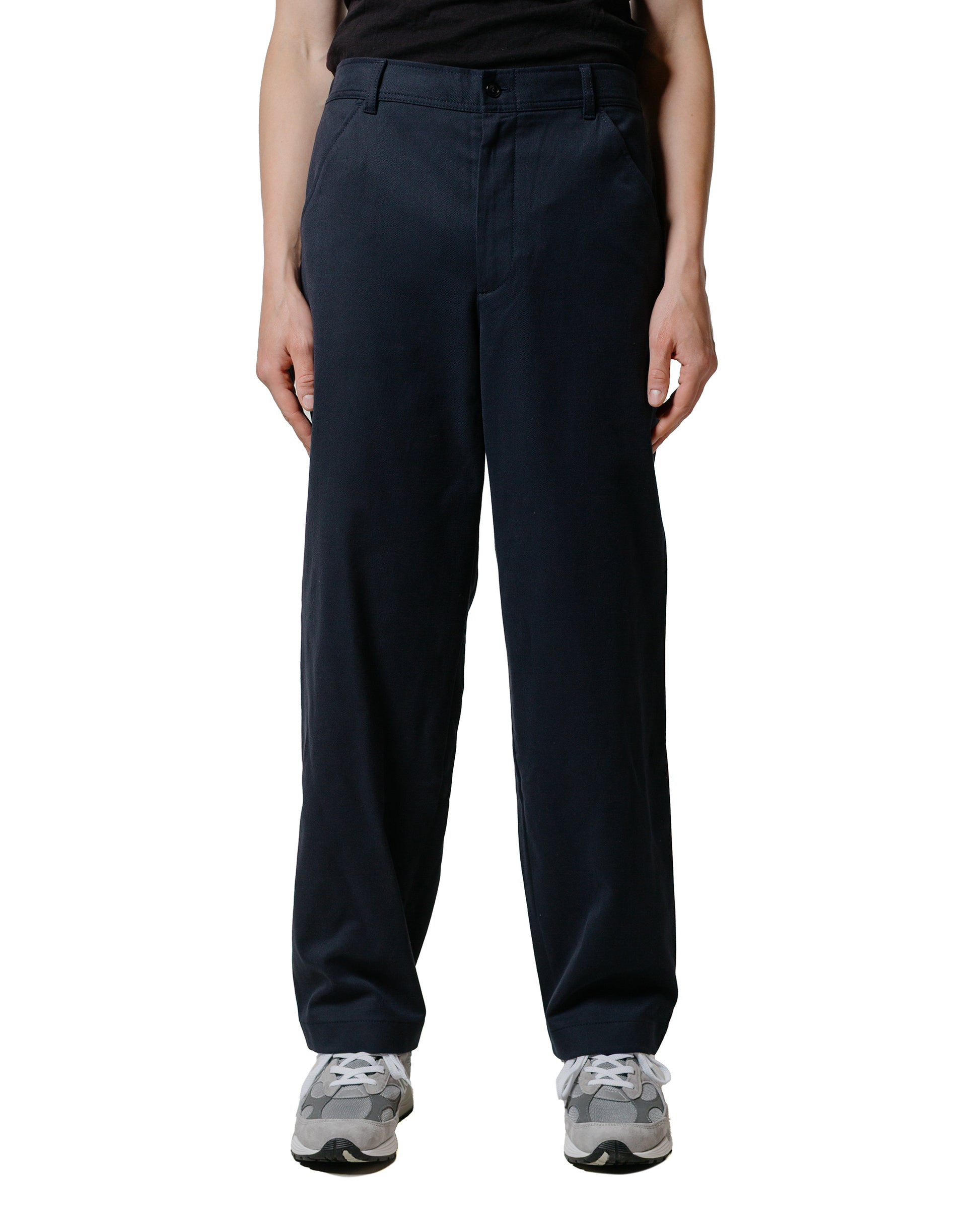 Norse Projects Ragnar Cotton Wool Twill Trouser Dark Navy