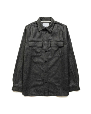Norse Projects Silas Wool Charcoal Melange