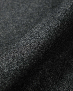Norse Projects Silas Wool Charcoal Melange Fabric