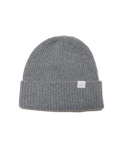 Norse Projects Standard Merino Lambswool Beanie Grey Melange