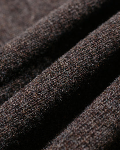 Norse Projects Standard Merino Lambswool Polo Heathland Brown
