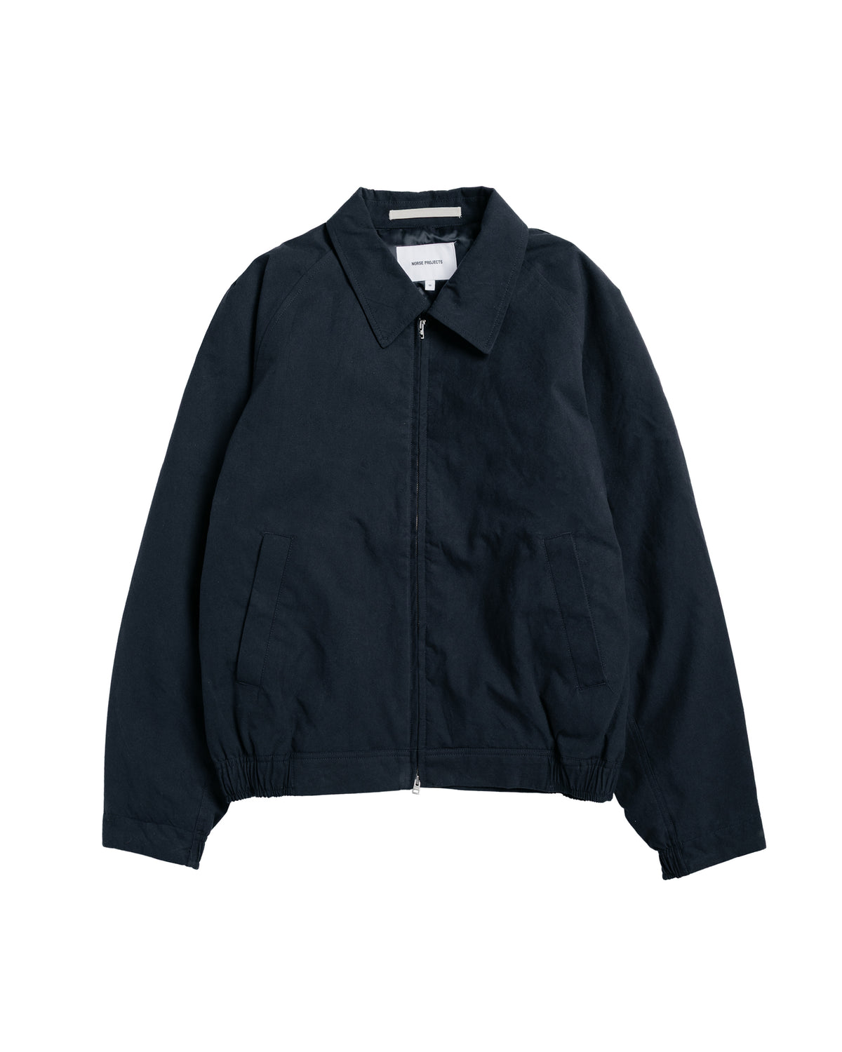 Norse Projects Stensholt Buff Cotton Blouson Dark Navy