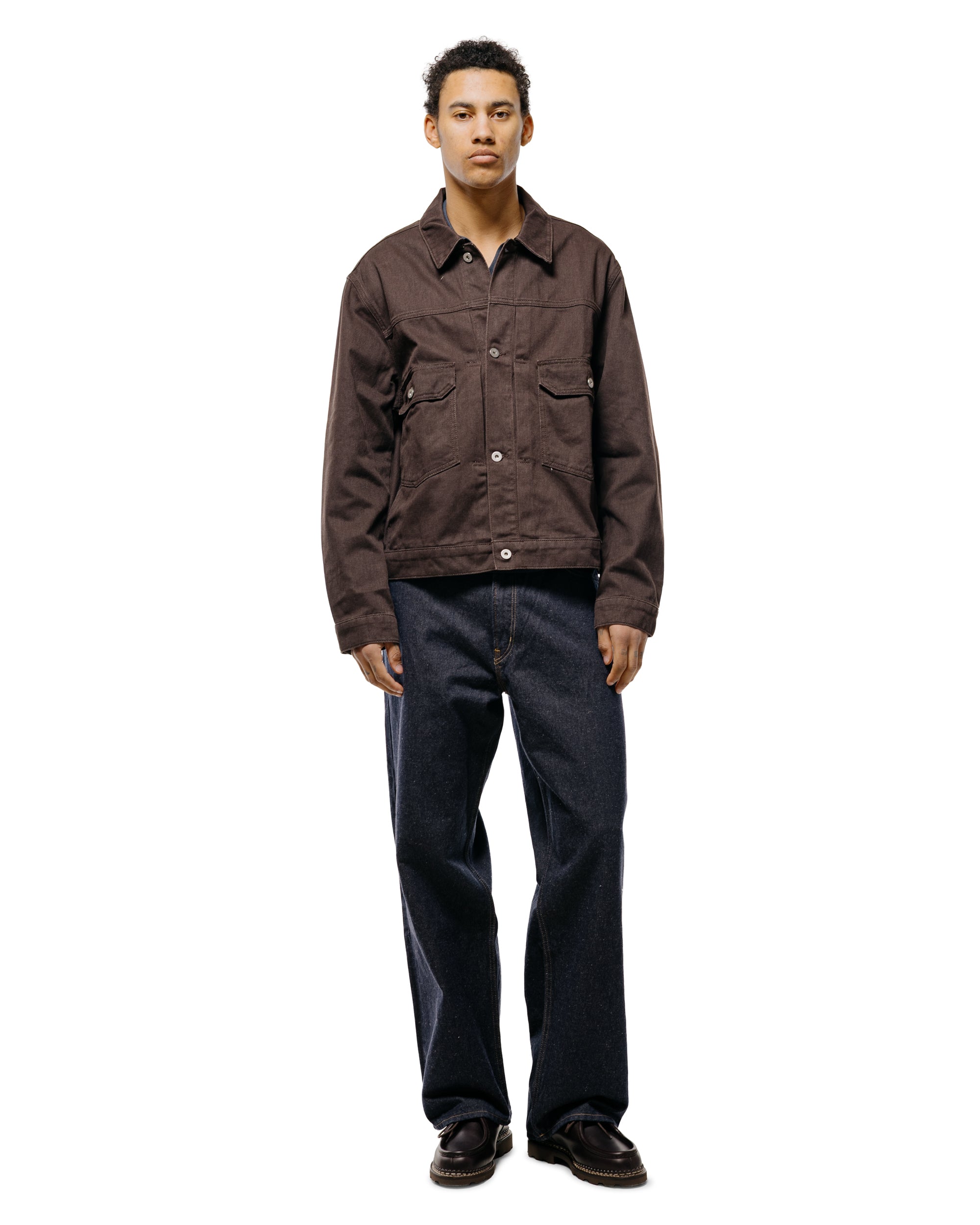 Norse Projects Storadal Resist Dyed Twill Type II Jacket Shale