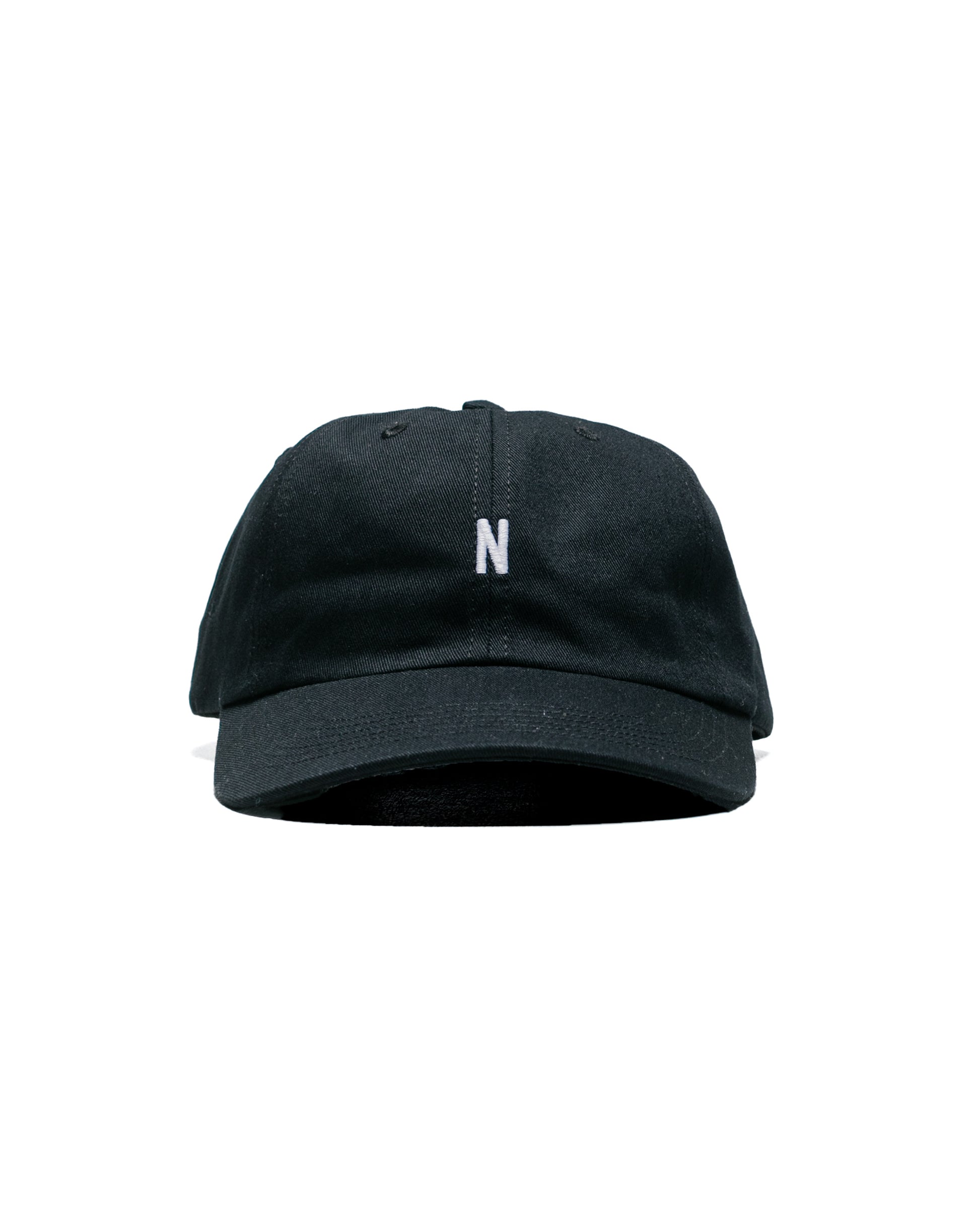 Norse Projects Twill Sports Cap Black - Main Image