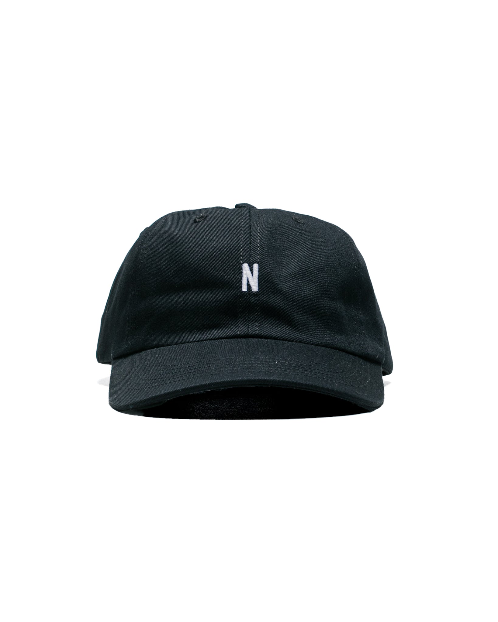 Norse Projects Twill Sports Cap Black 