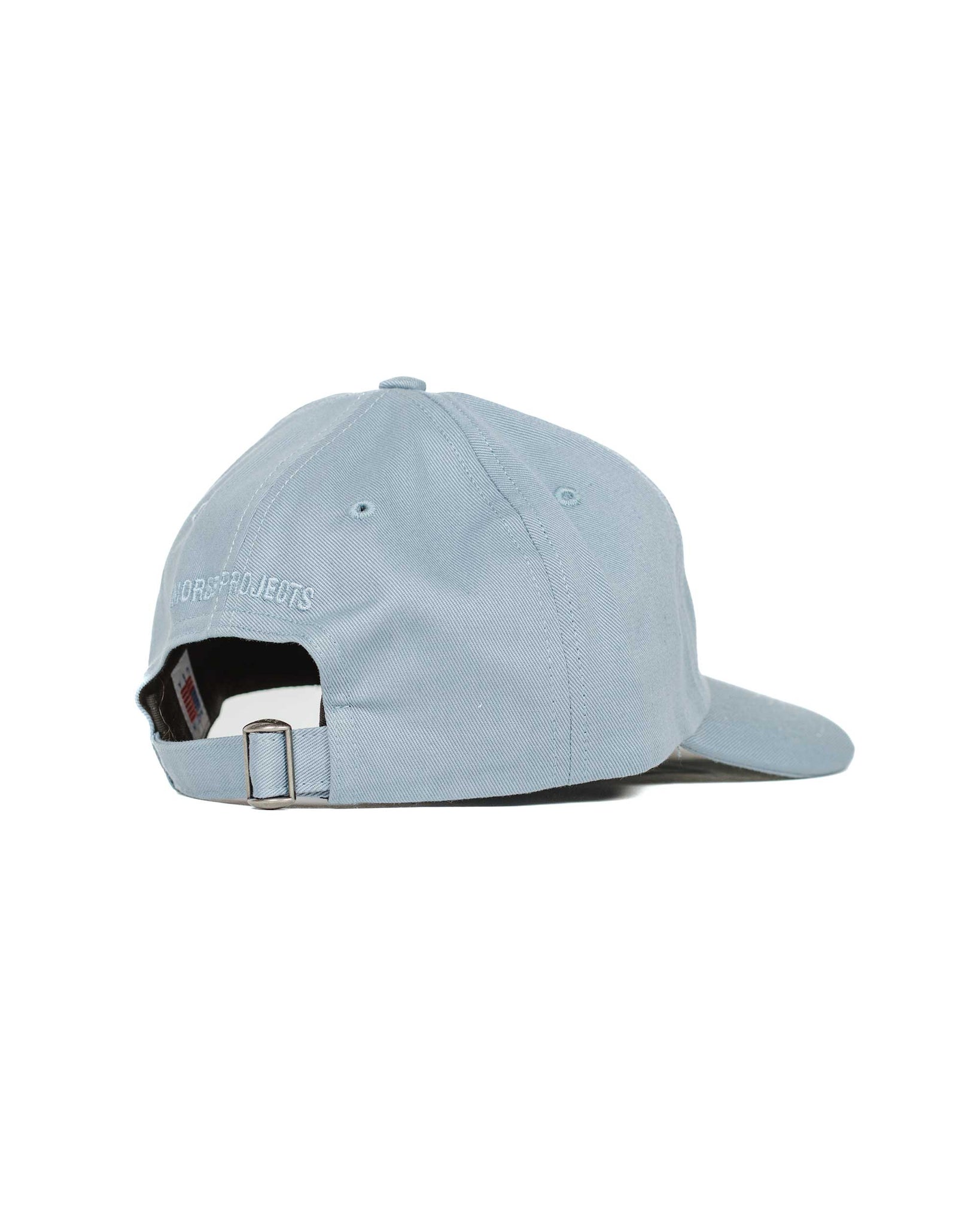 Norse Projects Twill Sports Cap Light Stone Blue Rear
