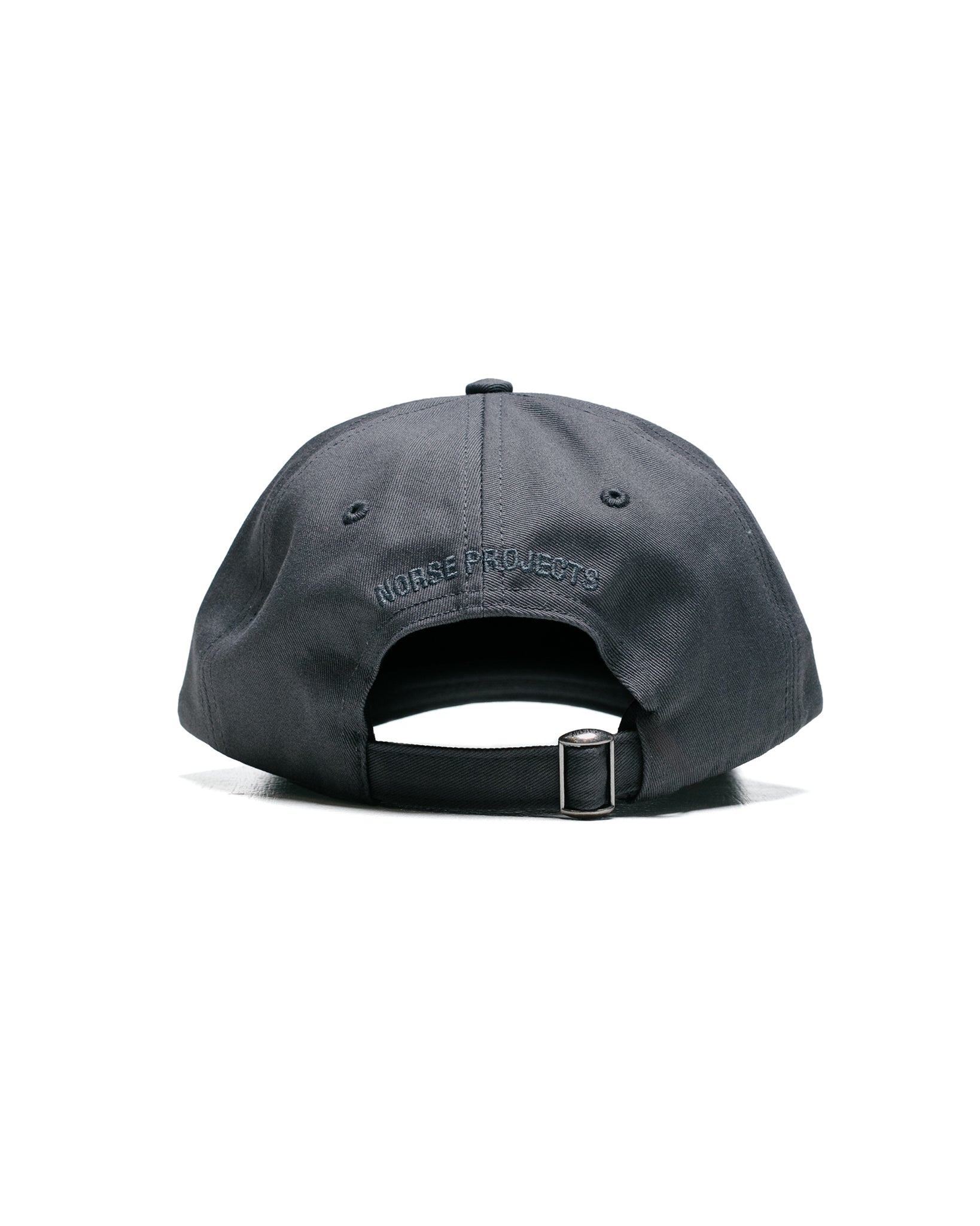 Norse Projects Twill Sports Cap Magnet Grey back