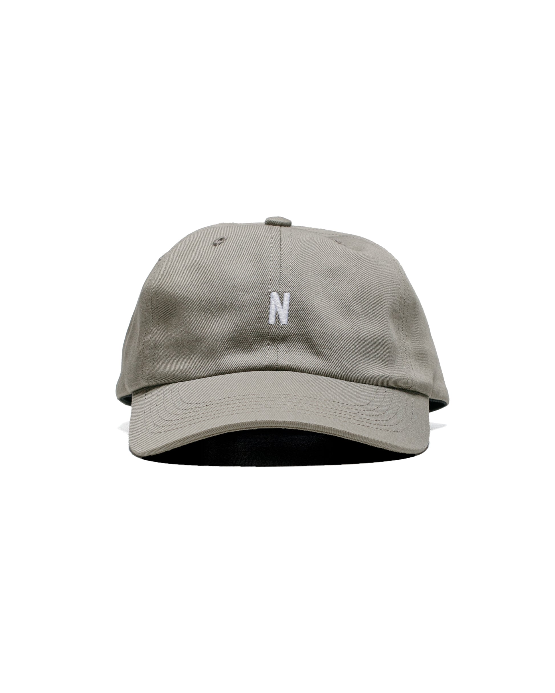 Norse Projects Twill Sports Cap Sediment Green