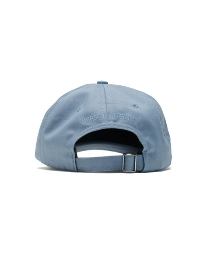 Norse Projects Twill Sports Cap Steel Blue back