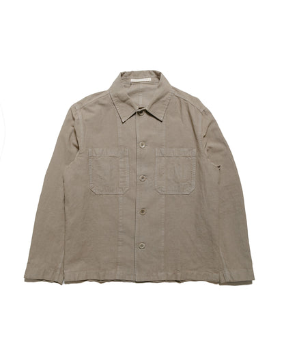 Norse Projects Tyge Cotton Linen Overshirt Clay