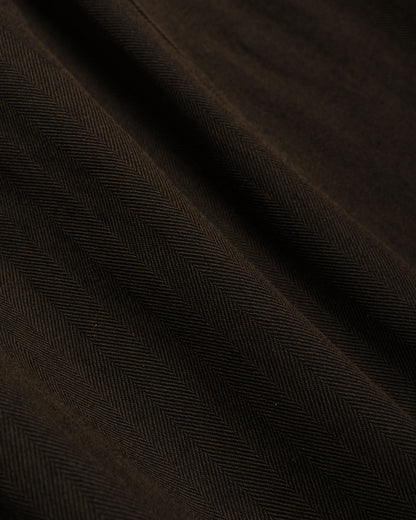 Norse Projects Vandel Herringbone Twill Flight Jacket Delicioso Brown