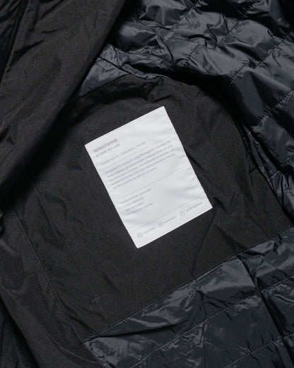 Norse Projects Vargo Gore-Tex Windstopper Raglan Mac Black inside