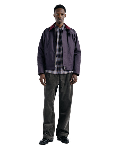 Norse Projects Volda Pleated Wide Wale Corduroy Trouser Beluga