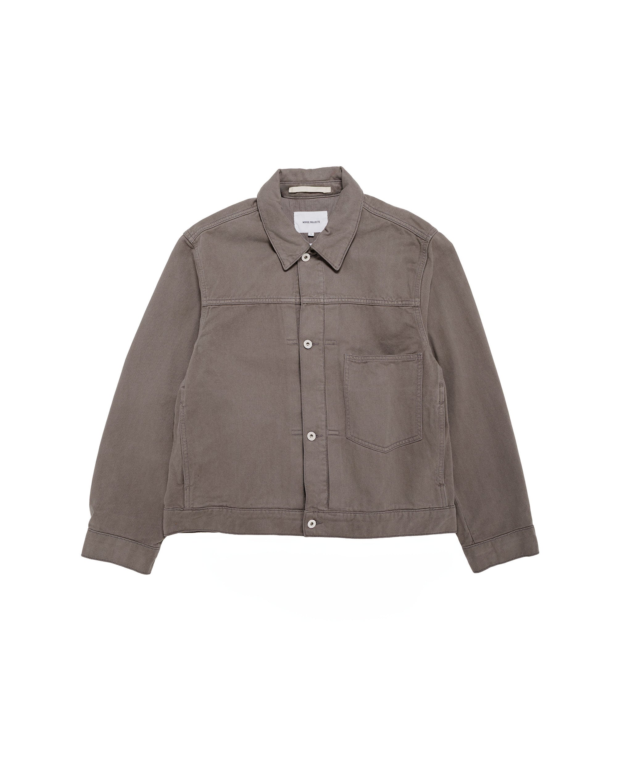 Norse Projects Storadal Resist Dyed Twill Type II Jacket Vetiver