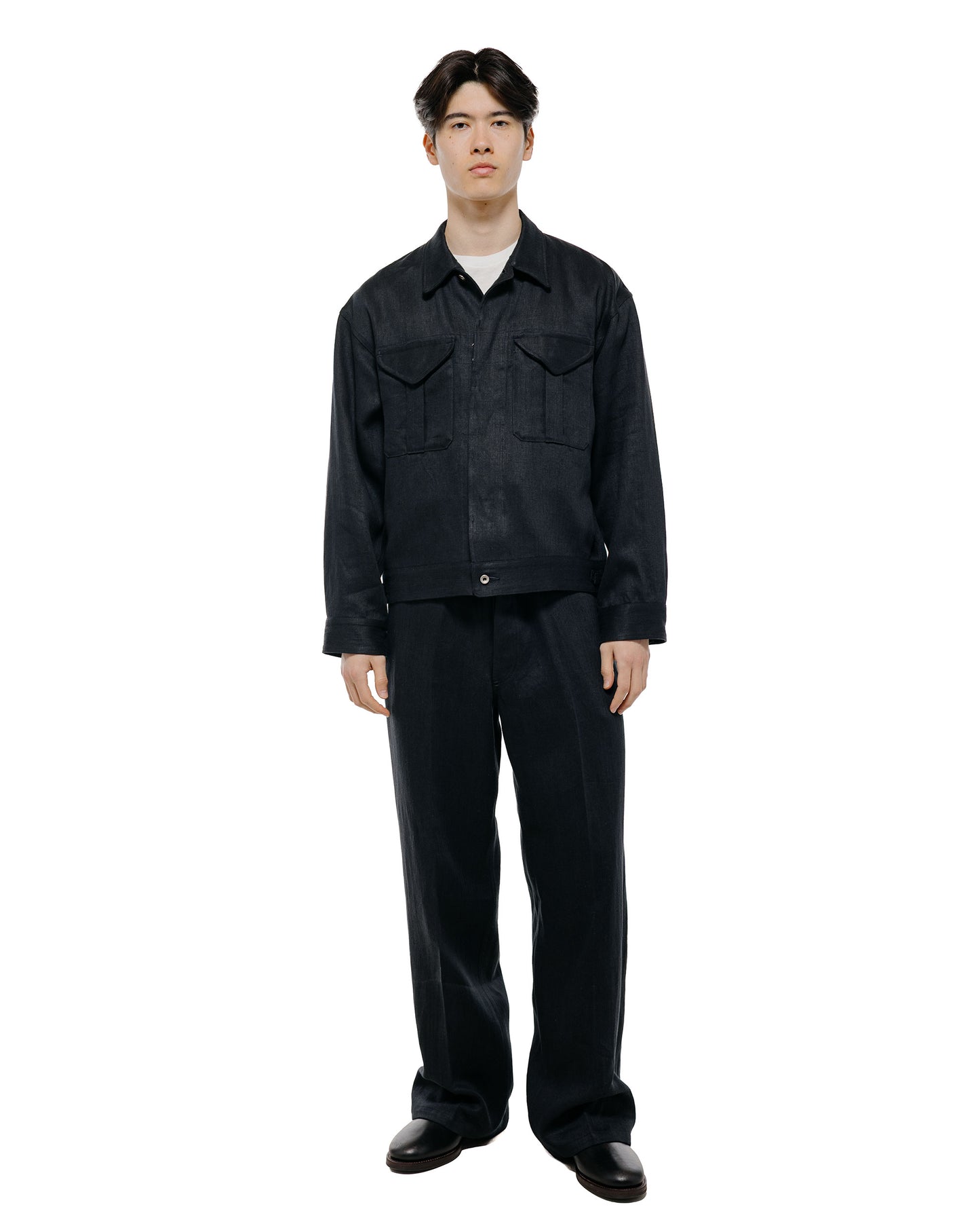 Old Joe Cinch Back Welt-Pocket Trouser Black
